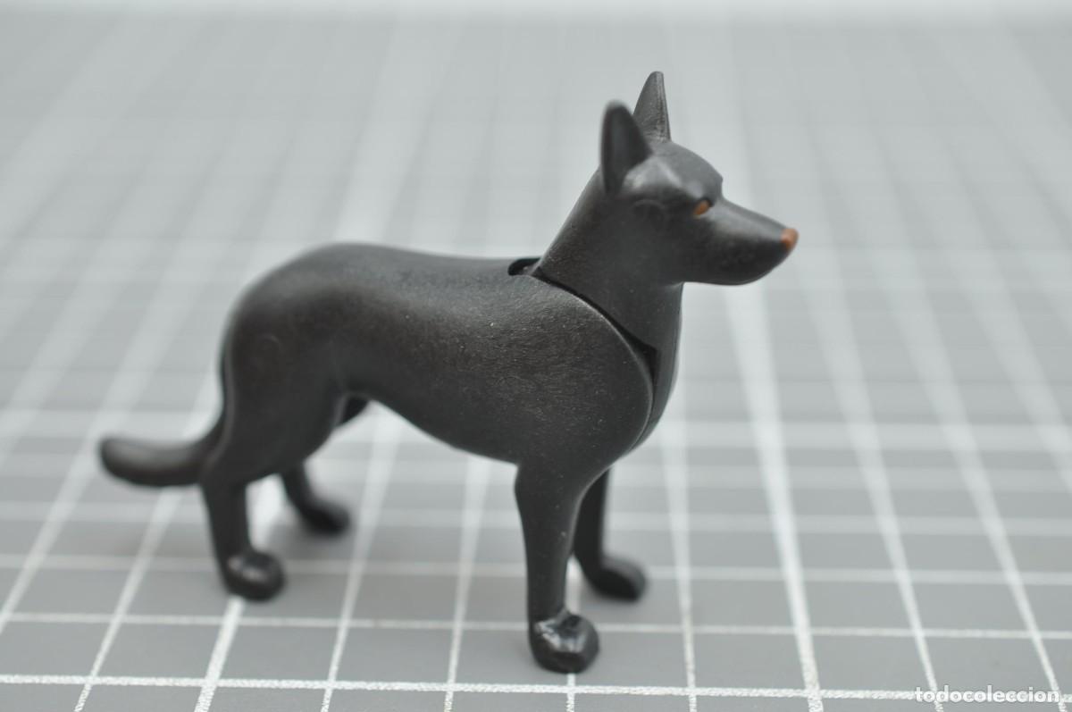 Playmobil: WSK089 Playmobil, perro negro doberman