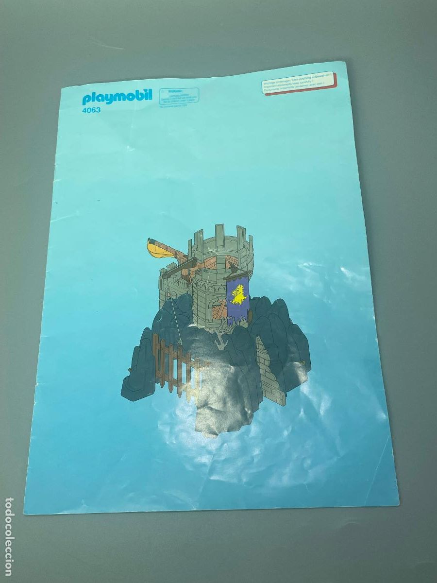 Playmobil: Playmobil 4063 instrucciones torre medieval