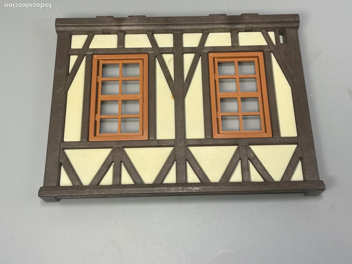 Playmobil: Playmobil pared trasera con ventana casa castillo medieval
