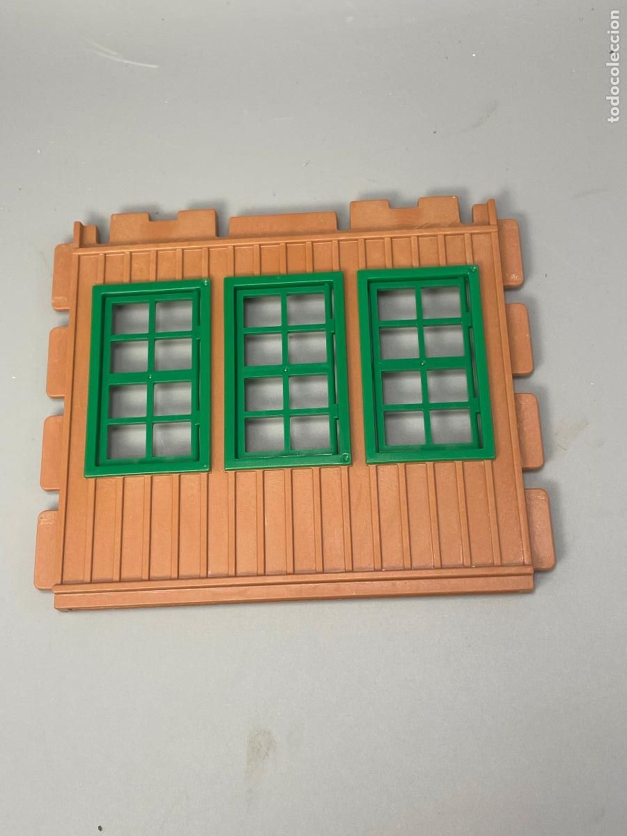 Playmobil: Playmobil 4305 pared ventana safari estaci&oacute;n tren