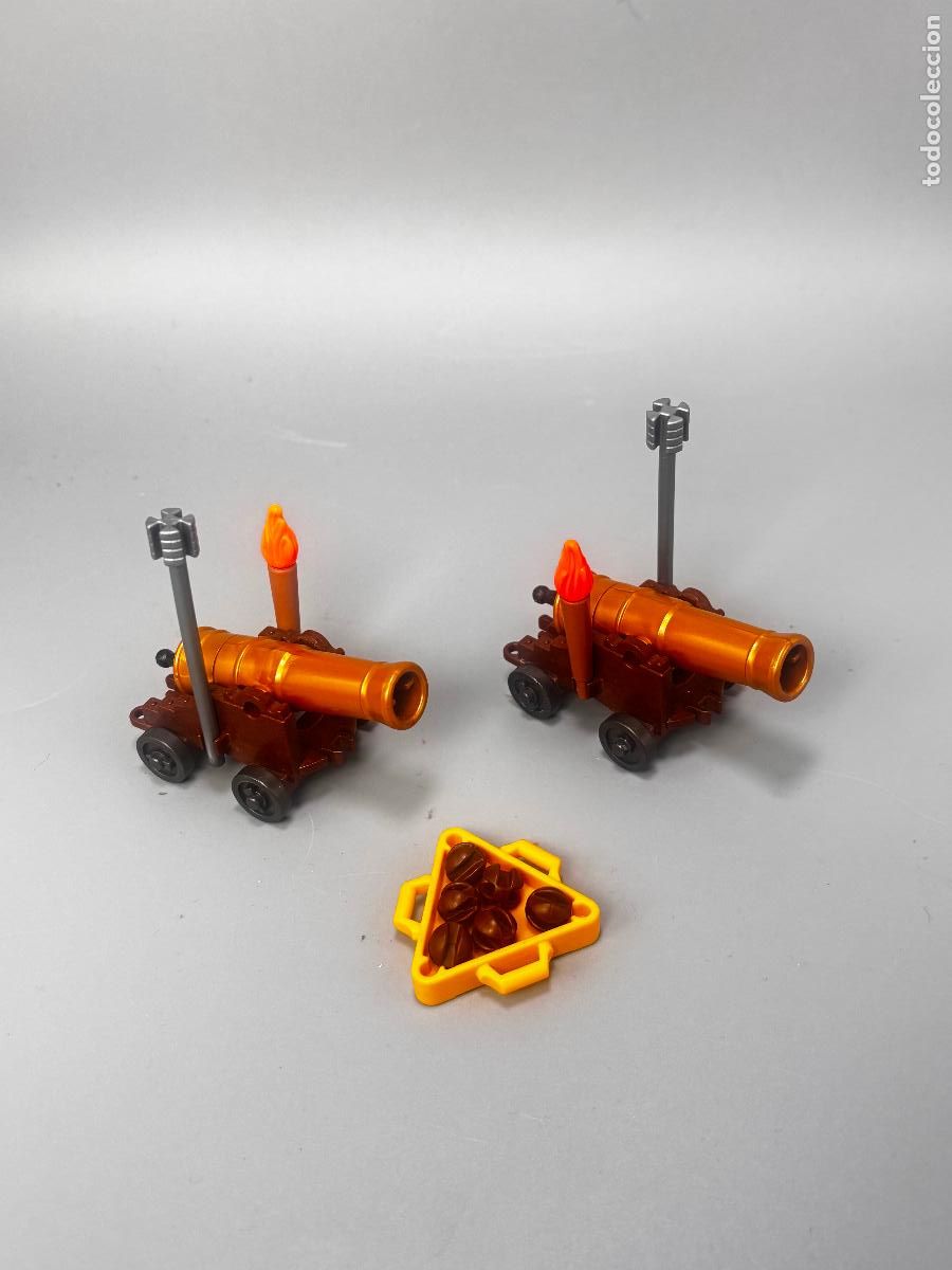 Playmobil: Playmobil lote ca&ntilde;&oacute;n con antorcha limpia tubo y munici&oacute;n