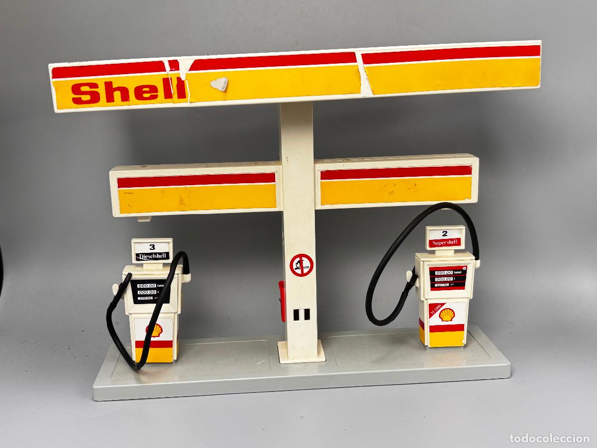 Playmobil: Playmobil 3437 estaci&oacute;n de servicio surtidor Shell