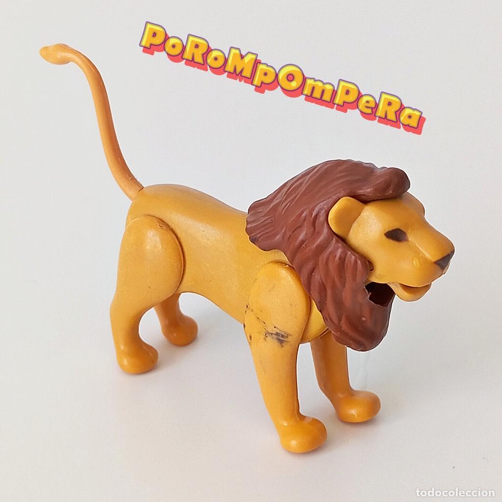 Playmobil: PLAYMOBIL LE&Oacute;N MACHO 3239 3255 406X 4081 4233 4270 4830 4850 5759 5813 5837 ANIMAL SALVAJE SELVA T9