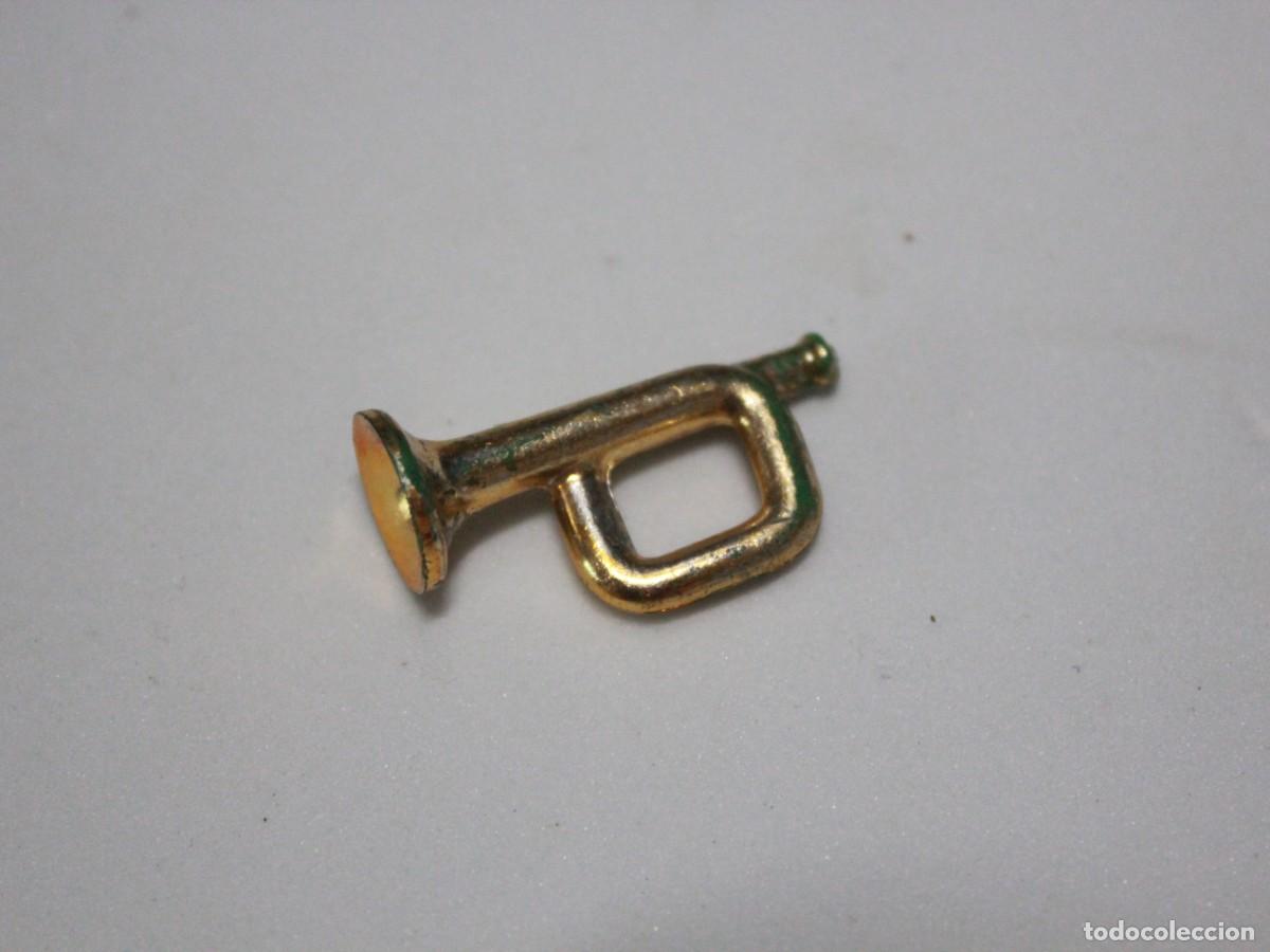 Playmobil: Accesorio Playmobil trompeta dorada instrumento musical medieval romano banda