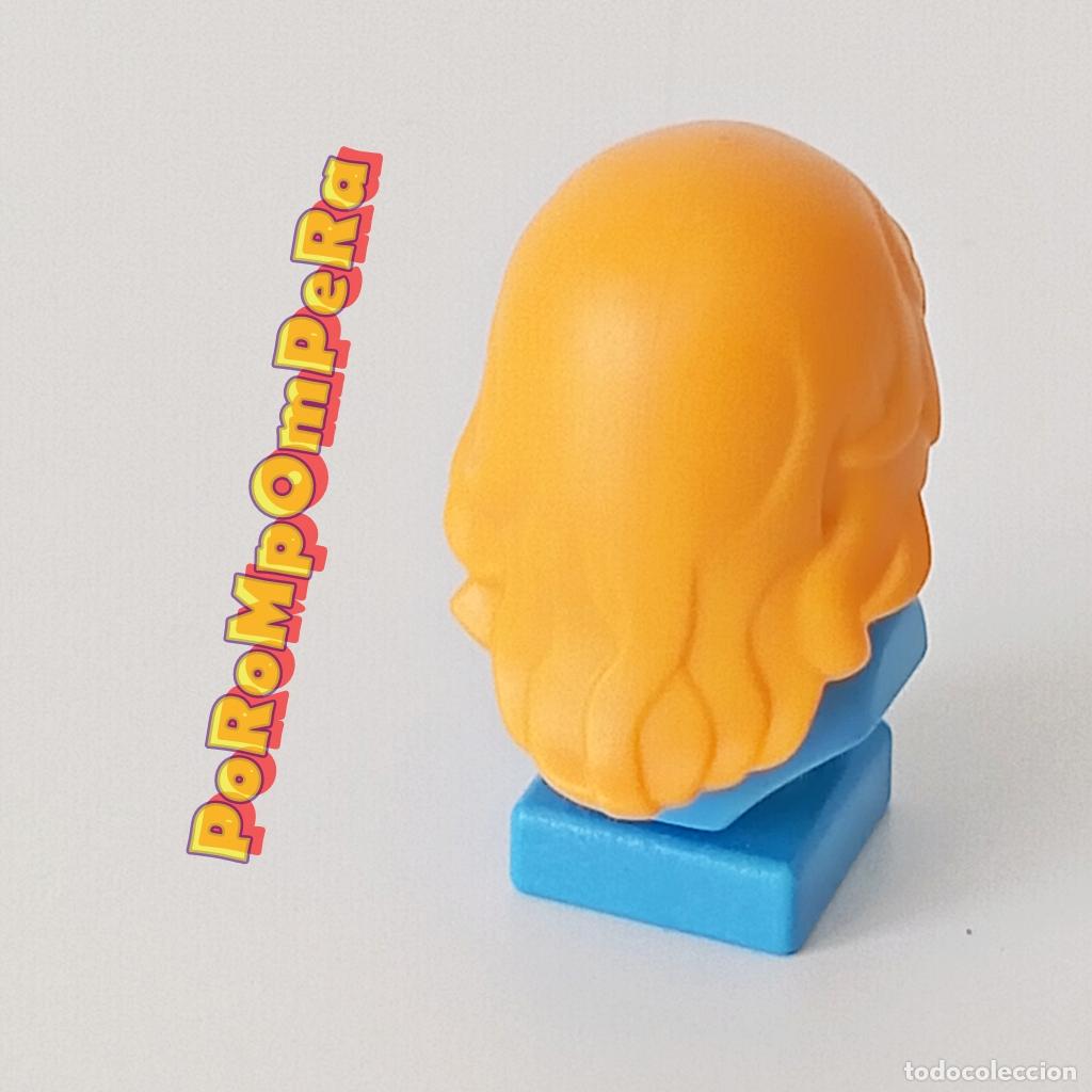 Playmobil: PLAYMOBIL PELUCA PELO LARGO FLEQUILLO CORTO PELO RUBIO CABELLO MELENA CUSTOM/COMPLETAR T9
