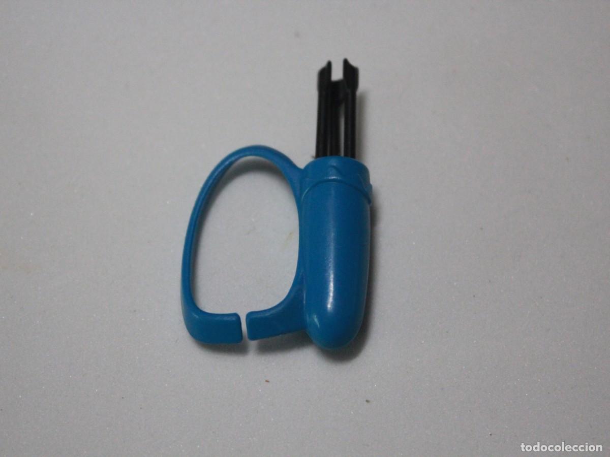Playmobil: Accesorio playmobil linterna submarinismo azul con mango negro buceador