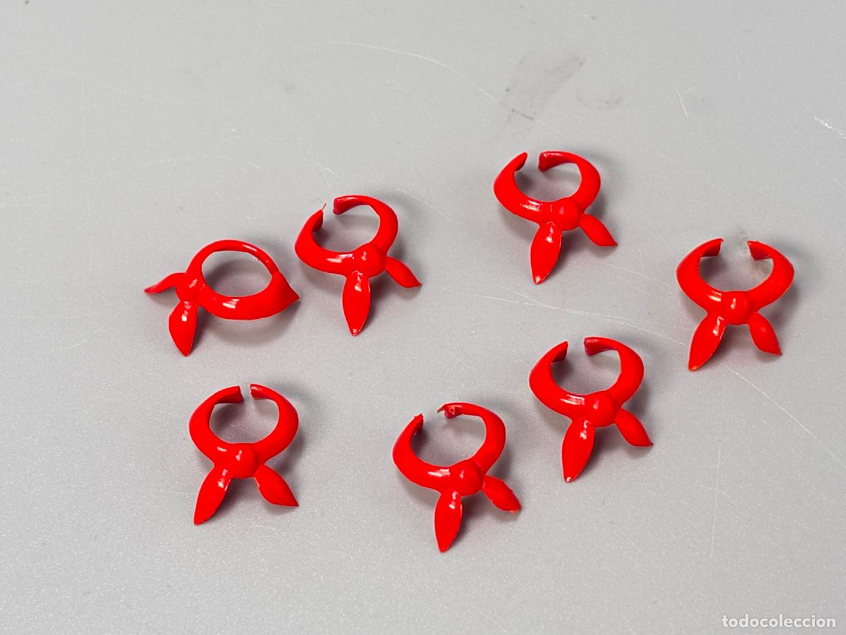 Playmobil: Playmobil lote pa&ntilde;uelo rojo soldado oeste primera &eacute;poca
