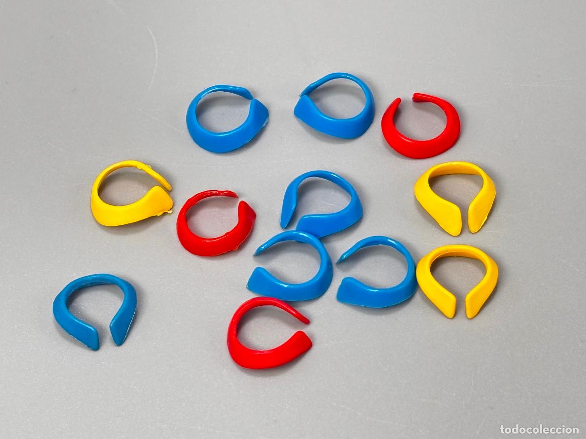 Playmobil: Playmobil lote pa&ntilde;uelo amarillo rojo azul