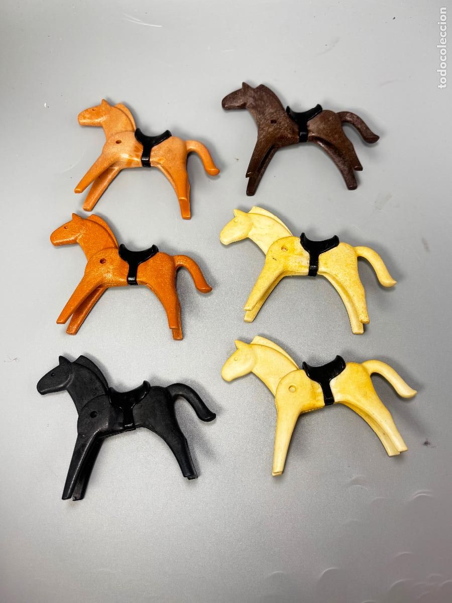 Playmobil: Playmobil lote caballo con silla de montar