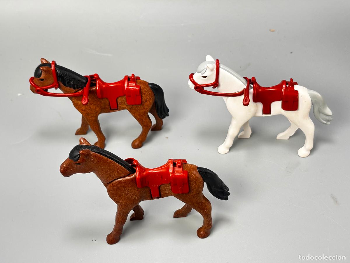 Playmobil: Playmobil lote caballo moderno con silla de caballer&iacute;a y bocado