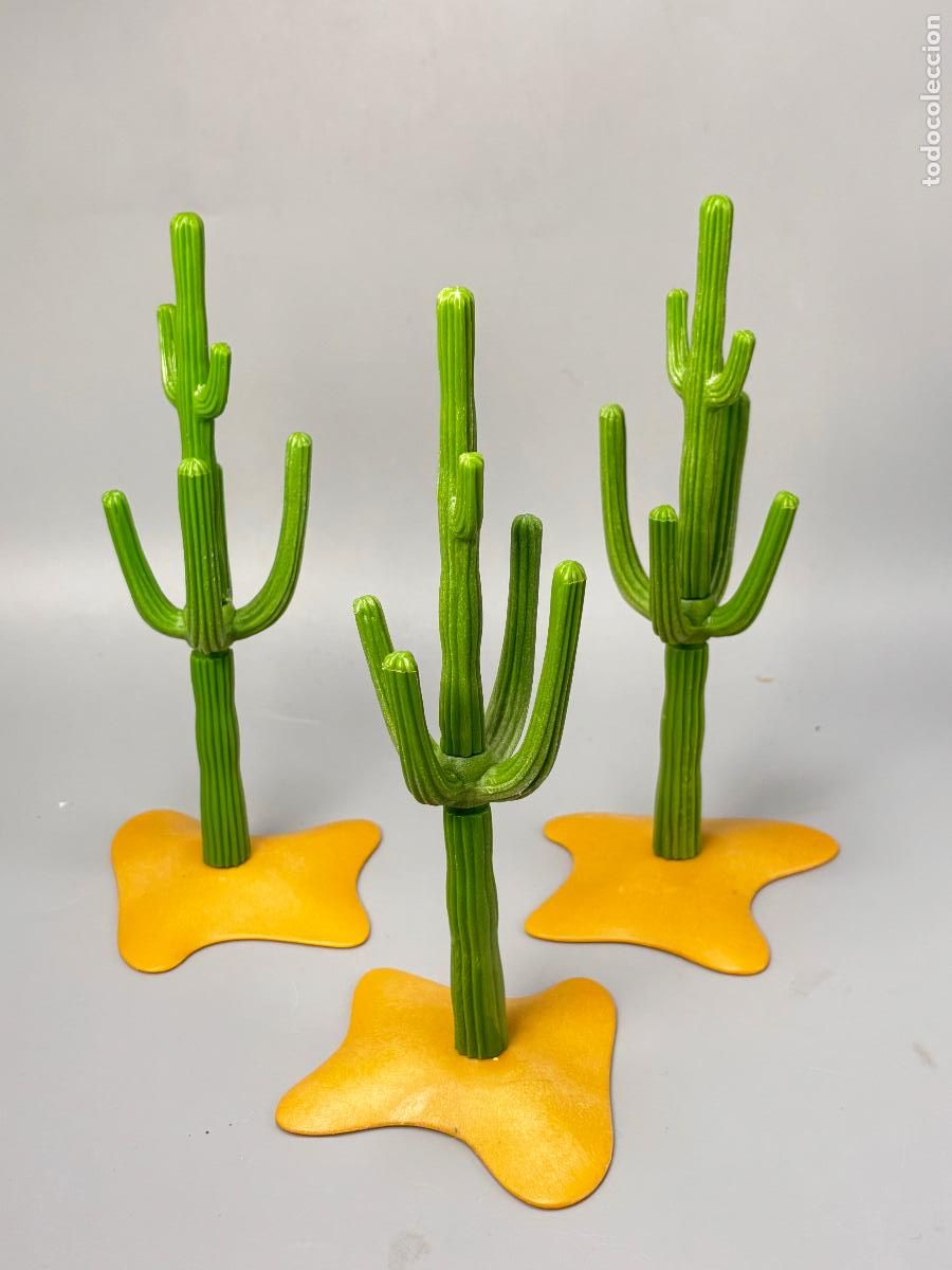 Playmobil: Playmobil lote cactus grande con base oeste