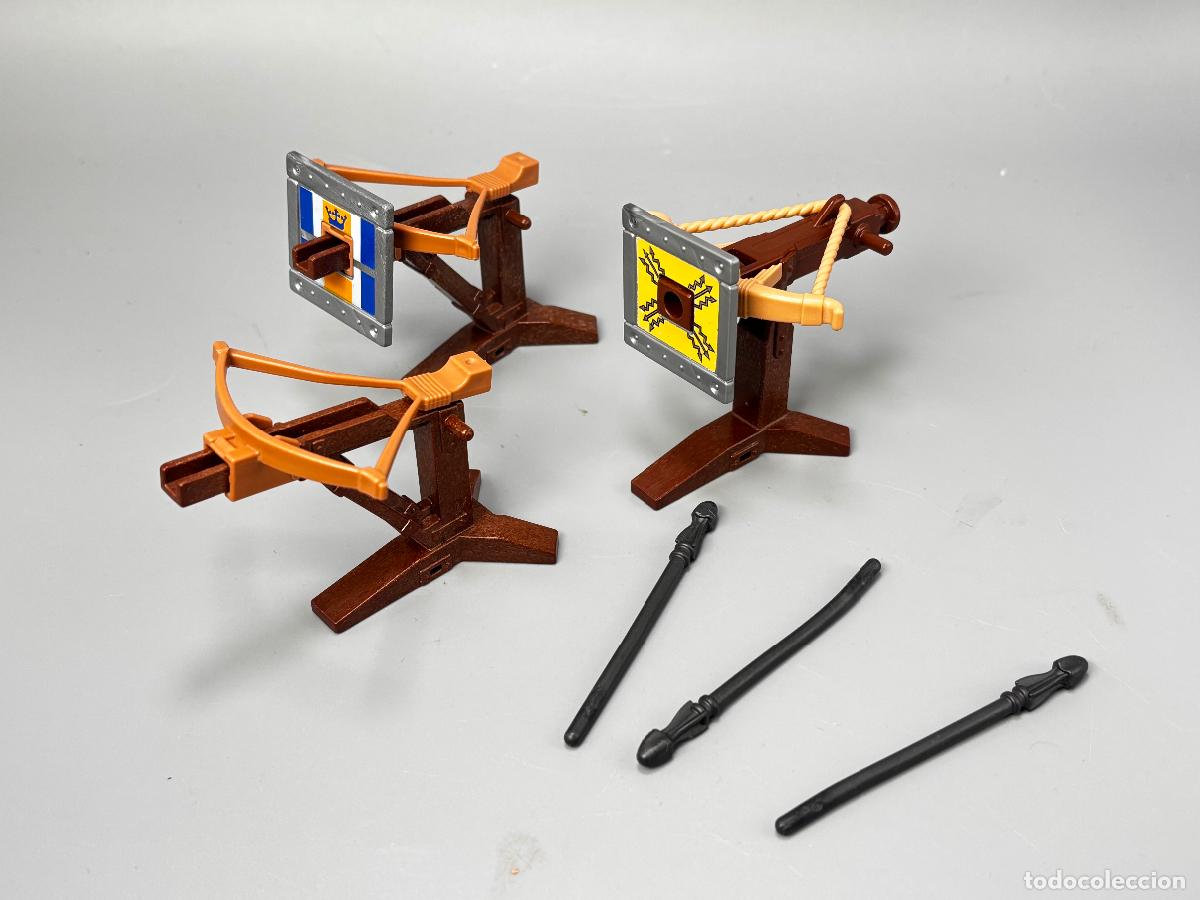 Playmobil: Playmobil lote ballestas con proyectil