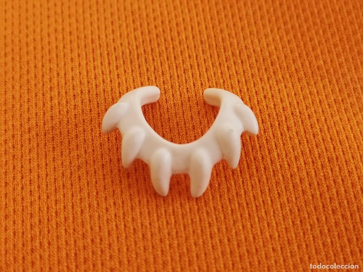 Playmobil: Playmobil collar cuello garras Oso trampero oeste africa zulus Guerrero complementos Hol