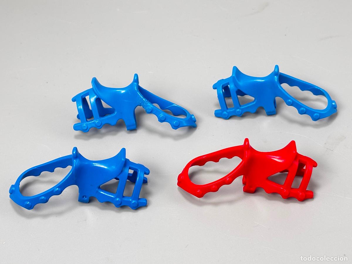 Playmobil: Playmobil lote silla medieval roja y azul