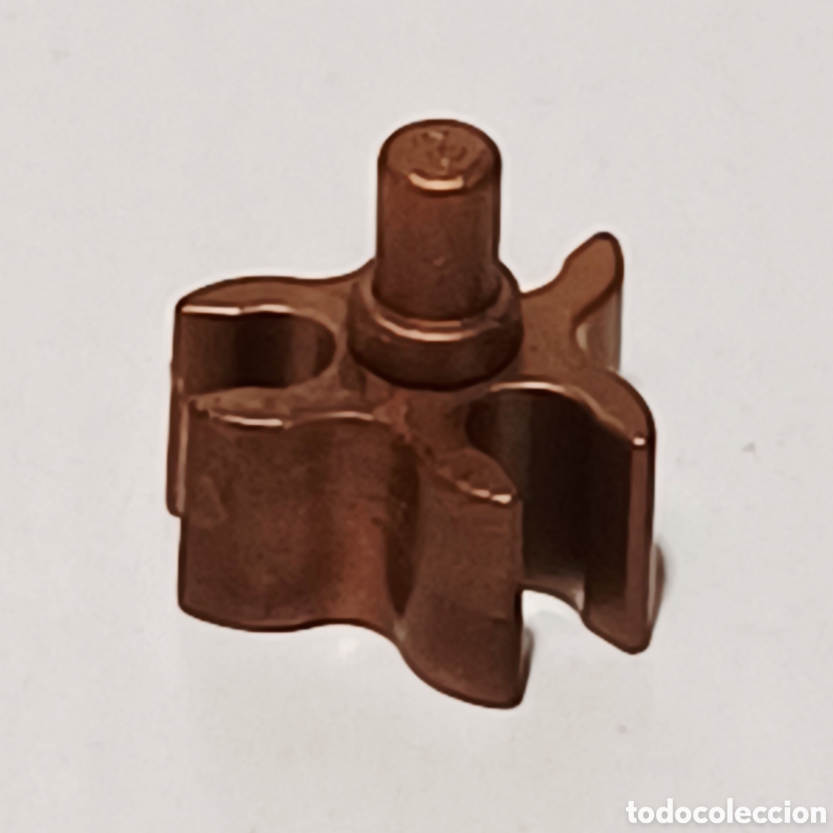 Playmobil: Pieza playmobil union enganche grande clip armero armas triple bronce medieval
