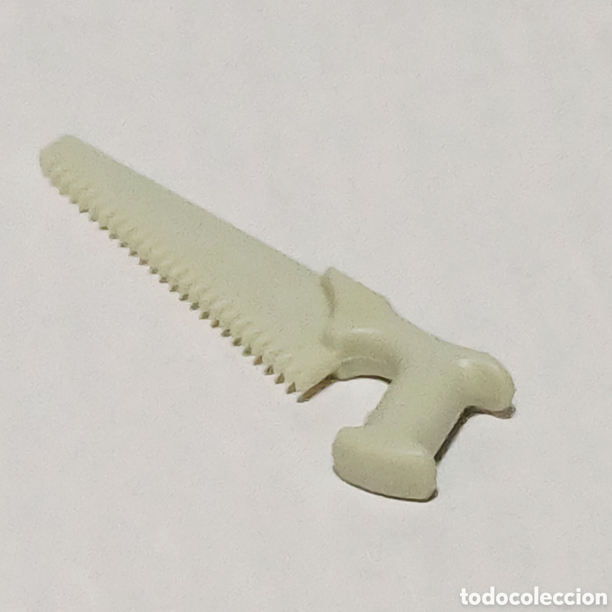 Playmobil: Pieza playmobil sierra serrucho carpintero madera medieval gris claro