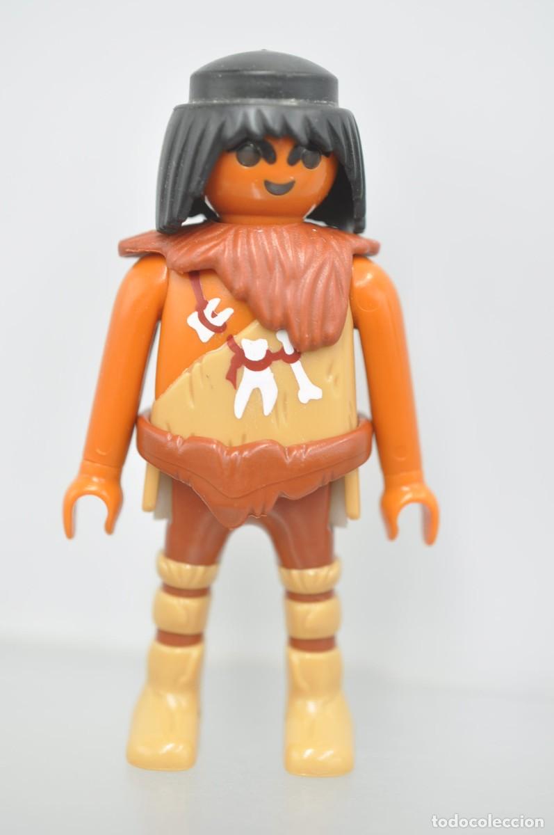 Playmobil: WSK090 Playmobil, figura hombre, prehist&oacute;rico