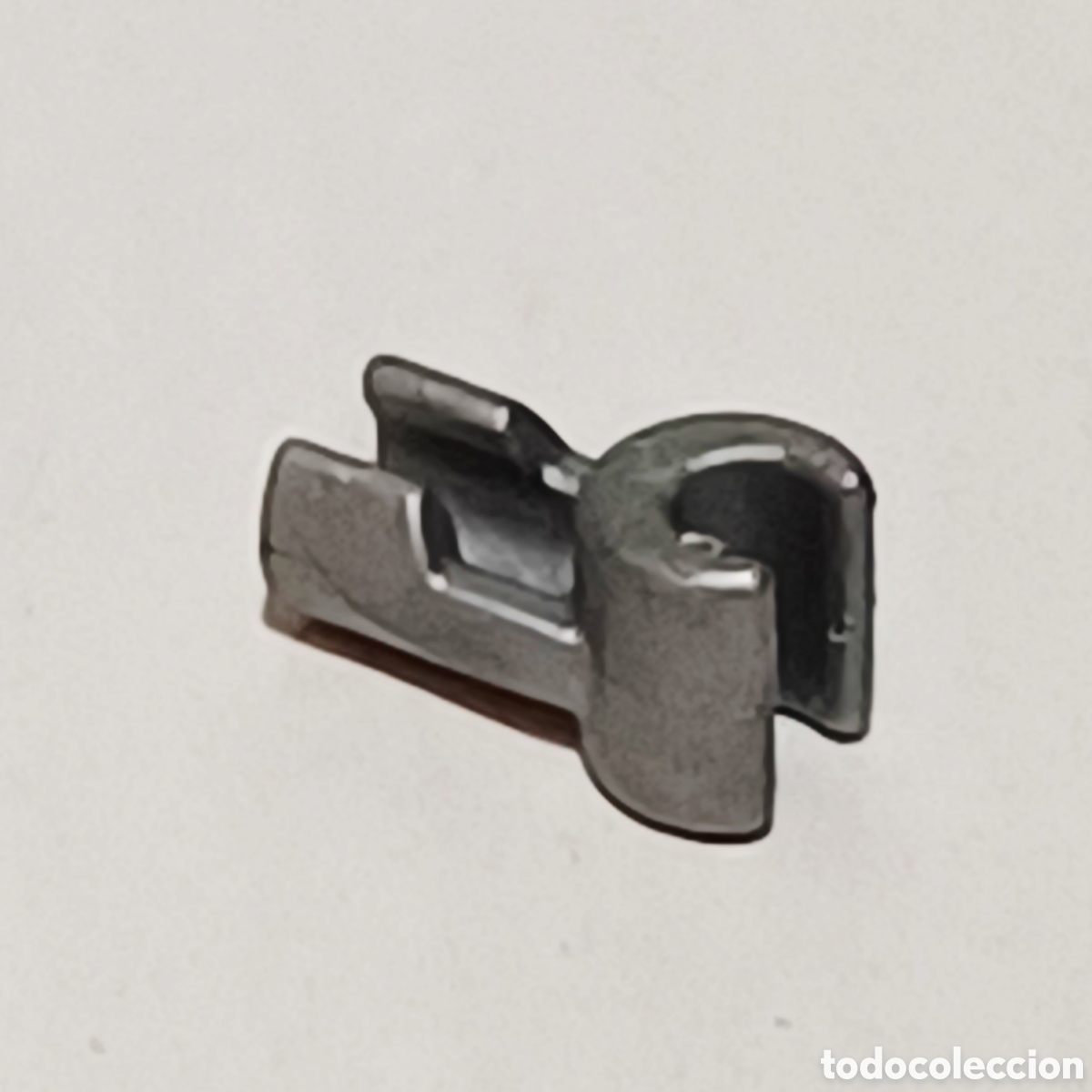 Playmobil: Pieza playmobil N&deg; 30217172 gris metalizado adaptador union cuadriga romano arnes perros