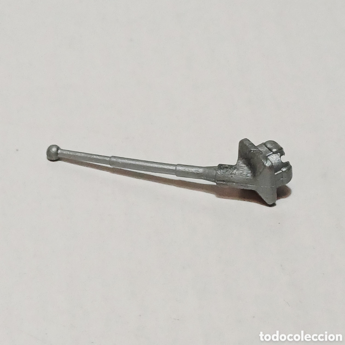 Playmobil: Pieza playmobil antena gris metalizado vehiculo furgon policia