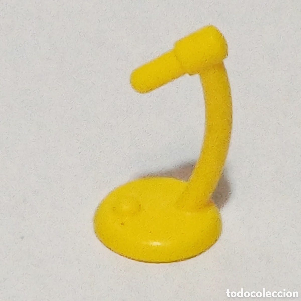 Playmobil: Pieza playmobil pie de l&aacute;mpara amarillo flexo mesa de noche