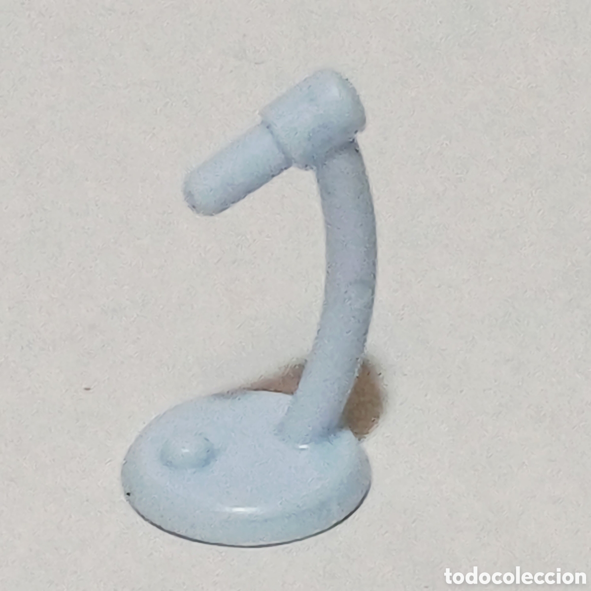 Playmobil: Pieza playmobil pie de l&aacute;mpara azul claro celeste flexo mesa de noche