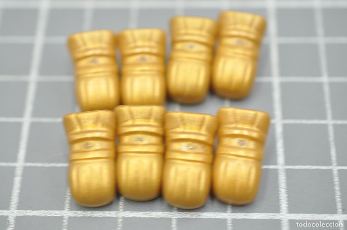 Playmobil: WSK090 pq&ntilde;3 Playmobil, 8 guantes samurai