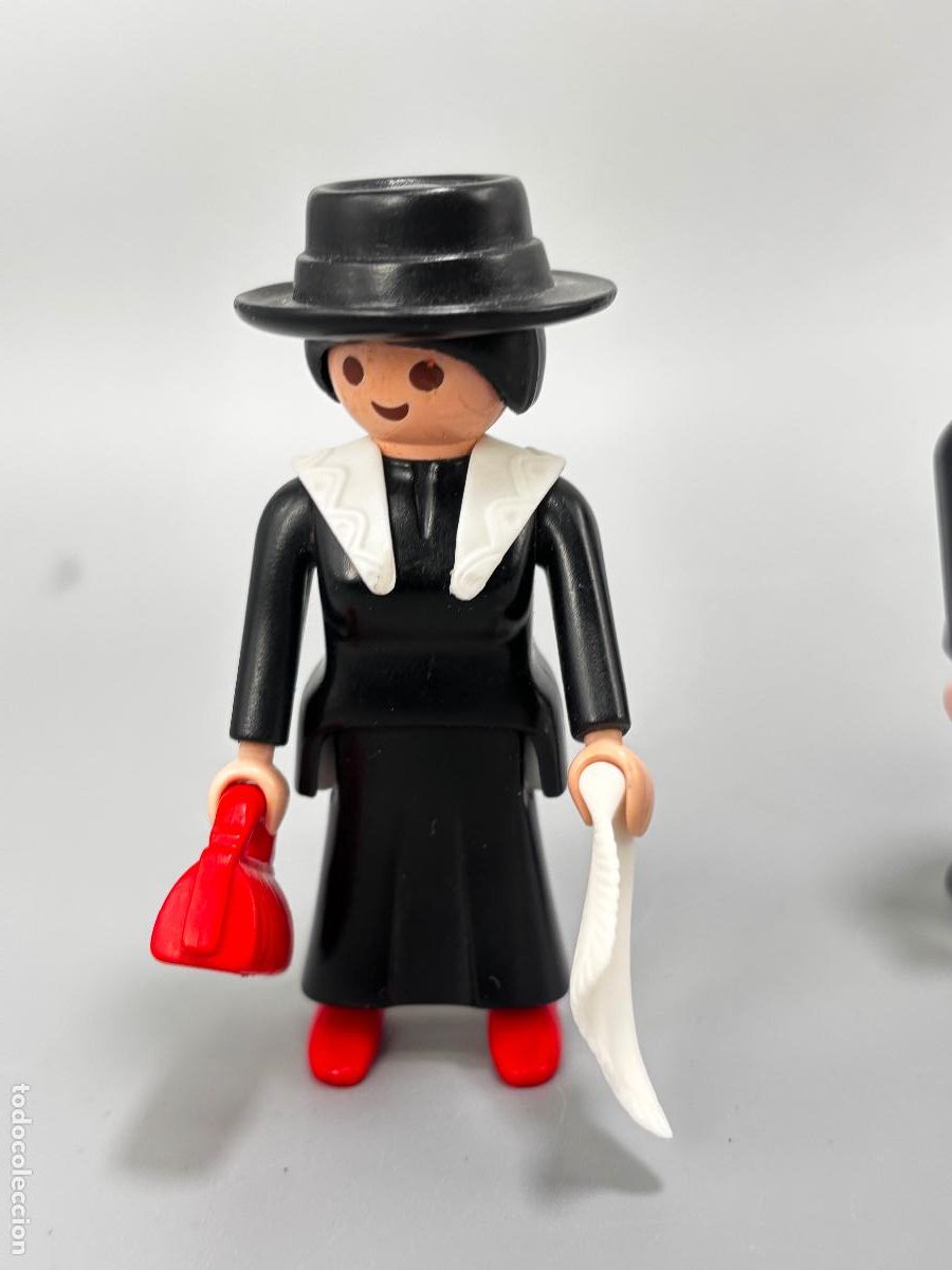 Playmobil: Playmobil 3770 mujer estaci&oacute;n tren gorro cambiado