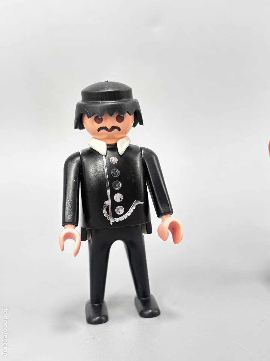 Playmobil: Playmobil 3770 revisor estaci&oacute;n tren