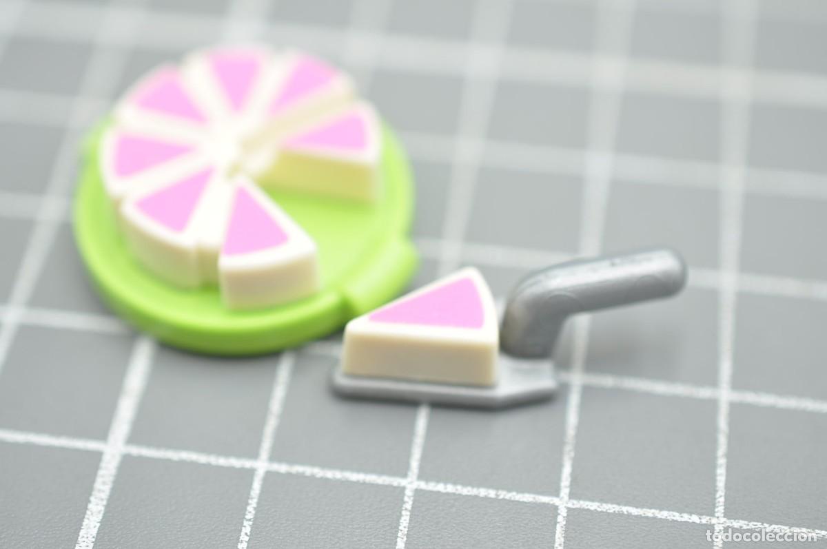 Playmobil: WSK090 pq&ntilde;7 Playmobil, pastel y porcion