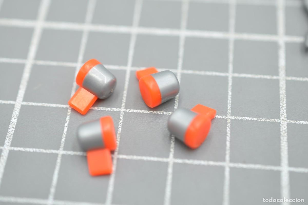 Playmobil: WSK090 pq&ntilde;7 Playmobil, 4 luces naranja/gris 5286,5290,5565,5647,70588