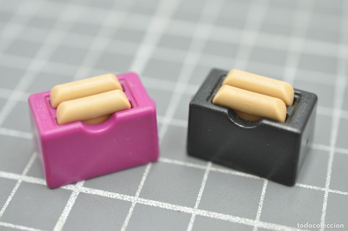 Playmobil: WSK090 pq&ntilde;7 Playmobil, 2 tostadoras pan