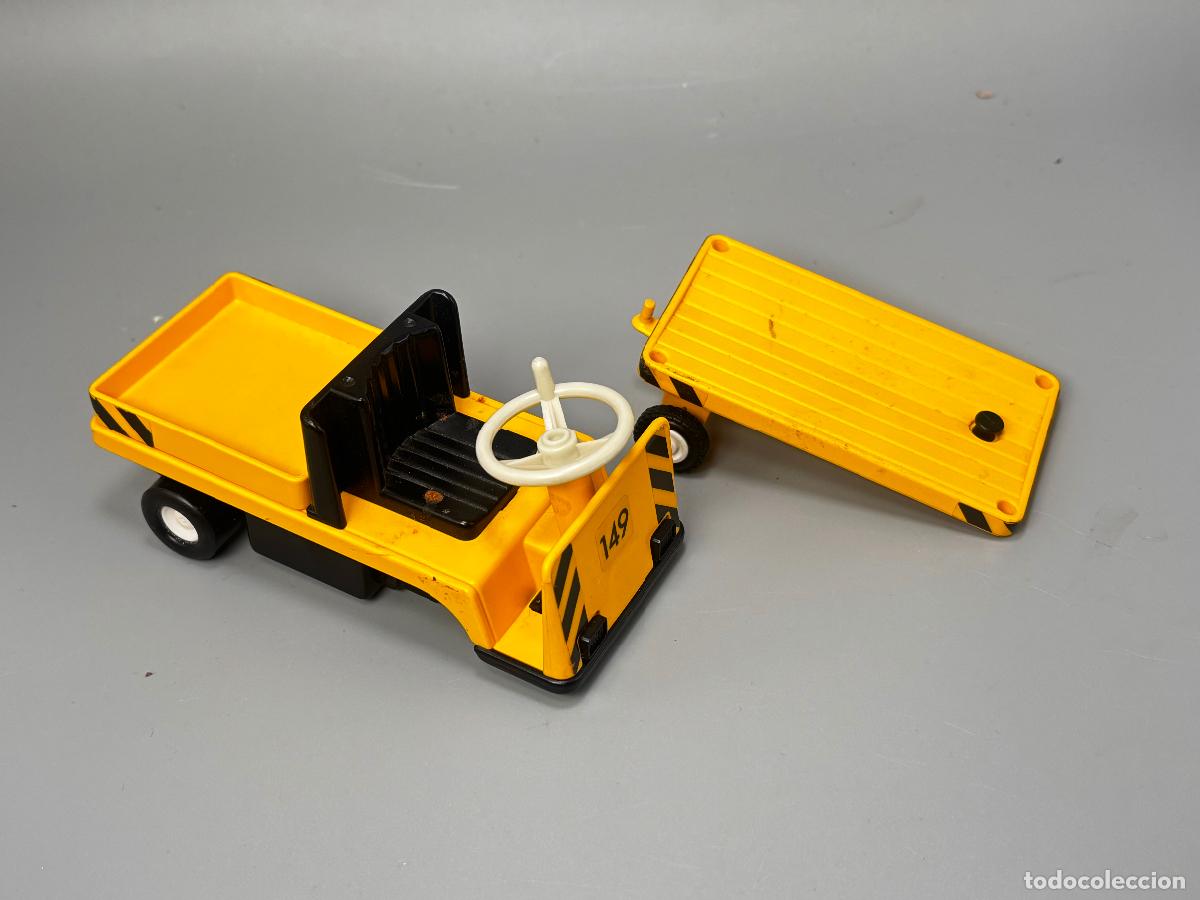 Playmobil: Playmobil 4101 4202 coche y remolque maletas estaci&oacute;n tren