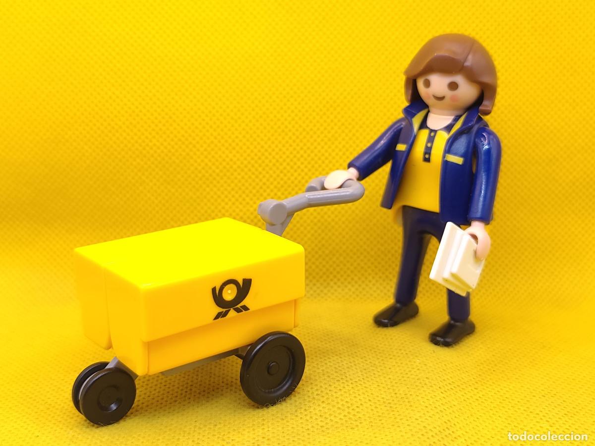 Playmobil: Playmobil Cartera con carrito, repartidora de correo