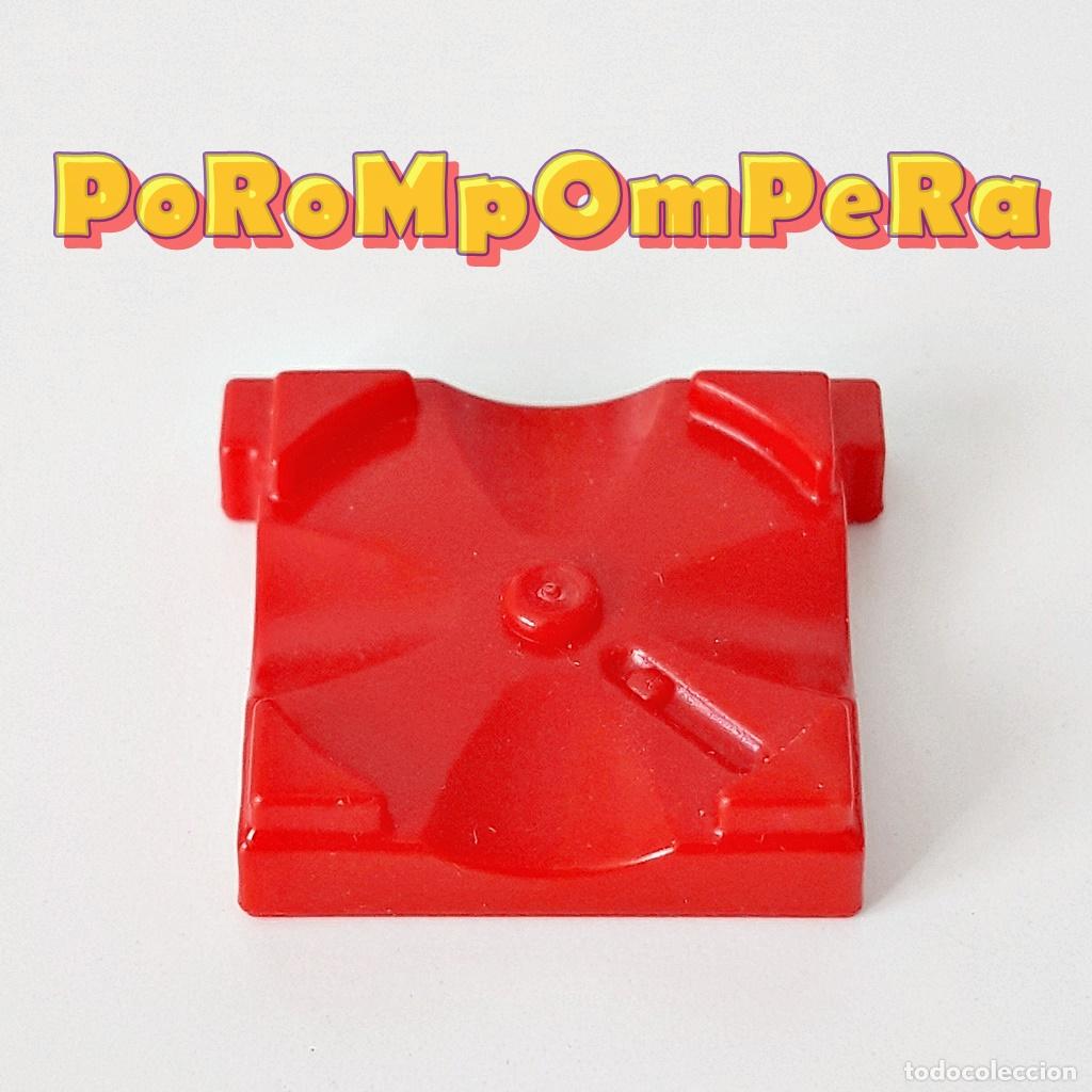 Playmobil: PLAYMOBIL BANDEJA ROJA REPRODUCTOR CD DVD CUARTEL GENERAL TOP AGENTS 4875 9263 BASE DISQUETERA O9