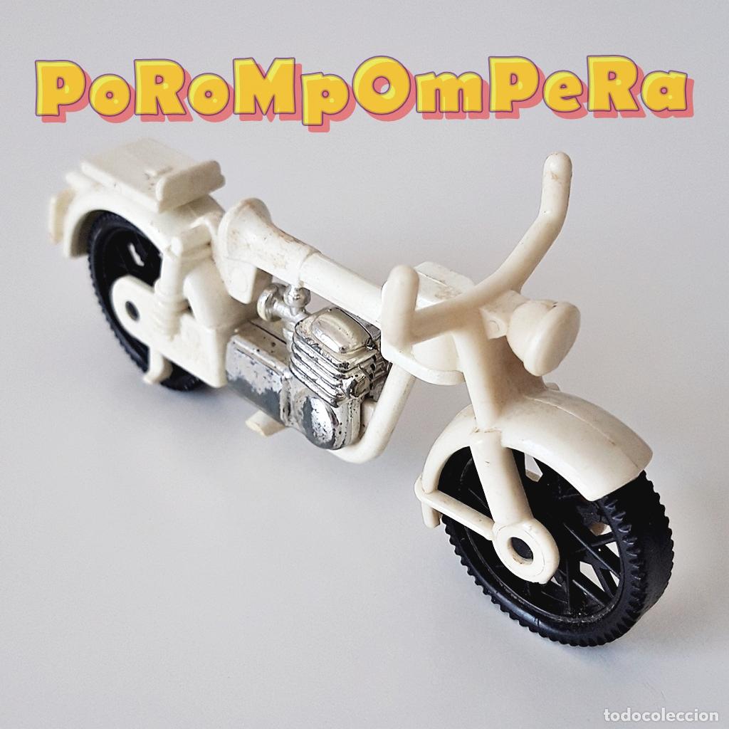 Playmobil: PLAYMOBIL MOTO BLANCA 1&ordf; &Eacute;POCA 3155 3232 3401 3488 ? SIMILAR 3208 3572 3616 3641 3680 3702 A&Ntilde;OS 70