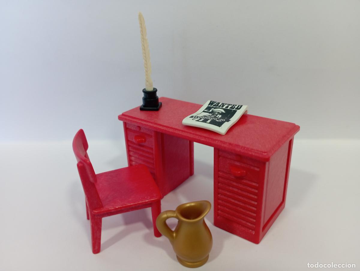 Playmobil: PLAYMOBIL MESA OFICINA DEL SHERIFF OESTE