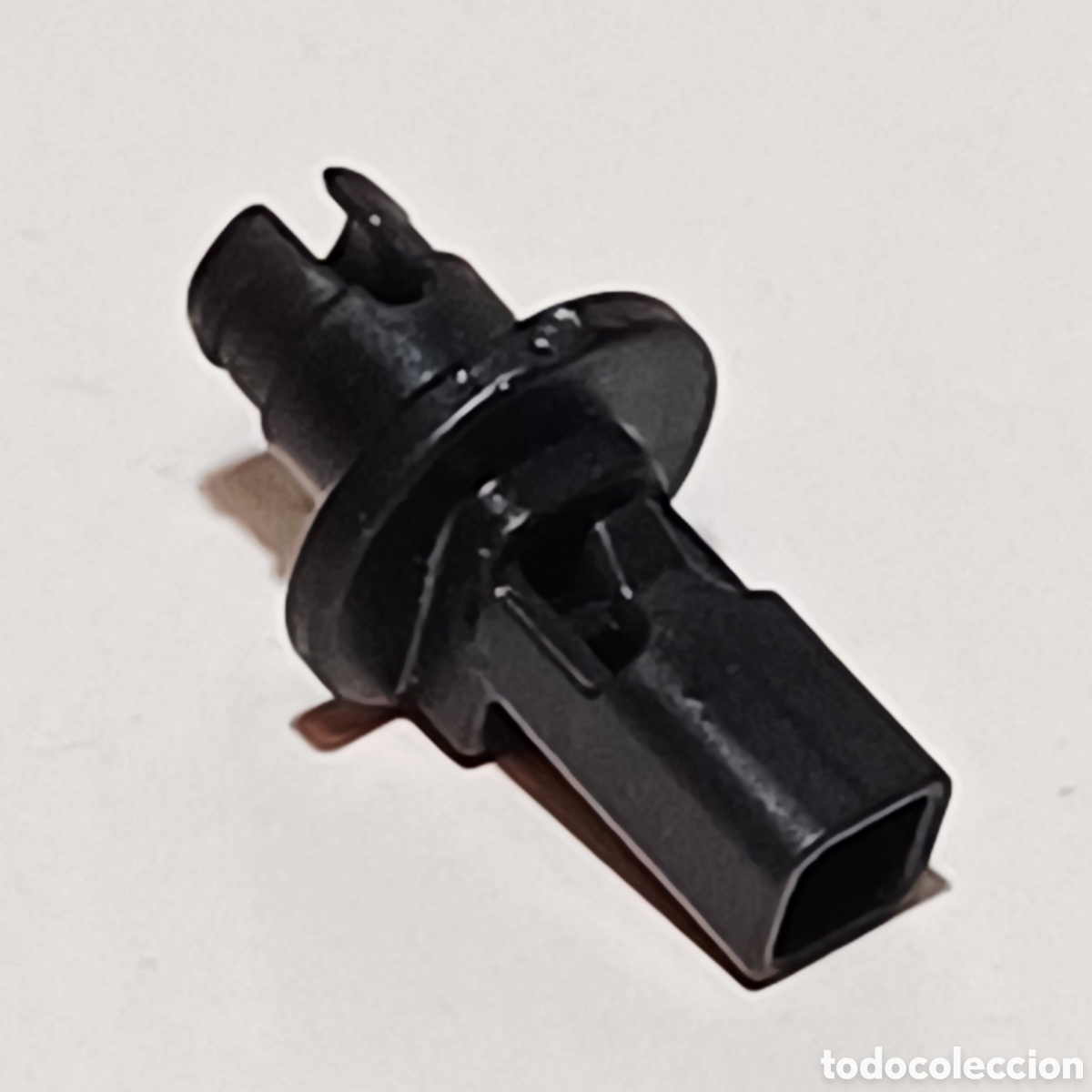 Playmobil: Pieza playmobil eje ruedas camion vehiculo furgon bulon negro ref. 5427