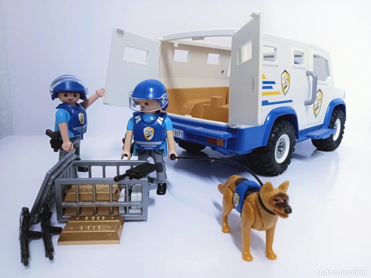 Playmobil: Playmobil furg&oacute;n blindado policia