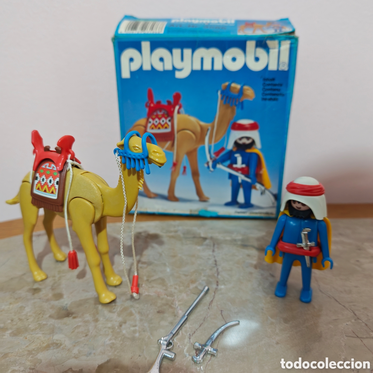 Playmobil: Playmobil 3586 beduino con camello (dromedario), en caja