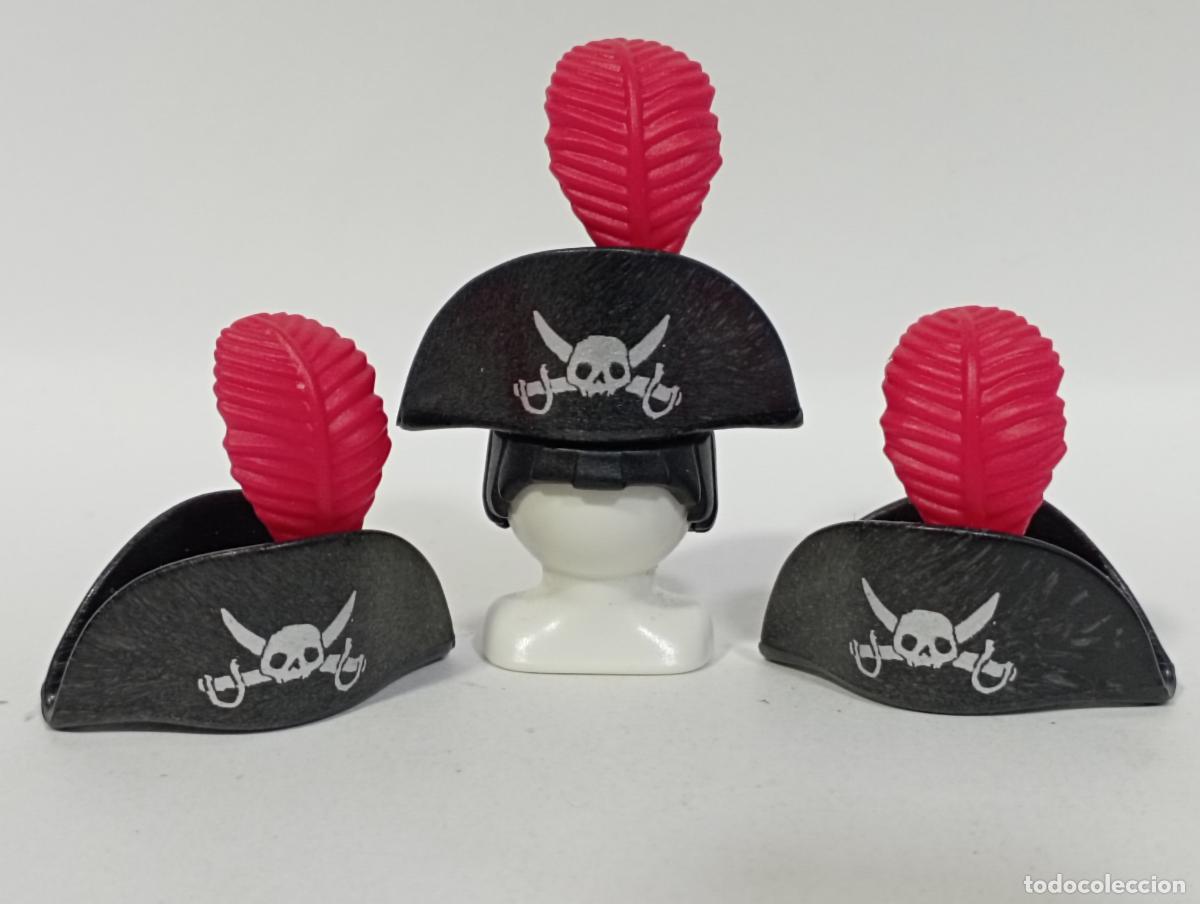 Playmobil: PLAYMOBIL 3 SOMBRERO PIRATAS MEDIEVAL......