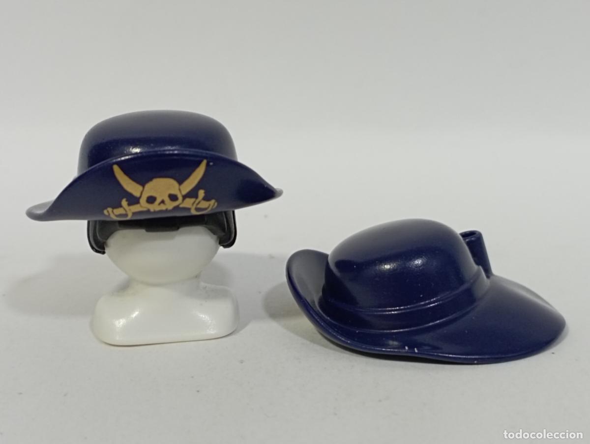 Playmobil: PLAYMOBIL 2 SOMBRERO PIRATAS MEDIEVAL......AZUL OSCURO