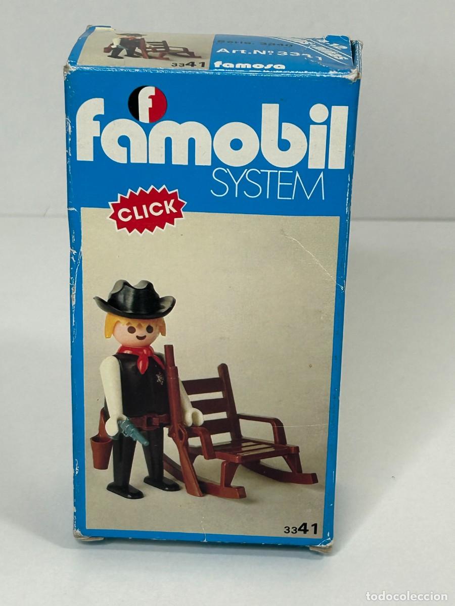 Playmobil: CLICK FAMOBIL SYSTEM PLAYMOBIL SHERIFF CAJA 3341