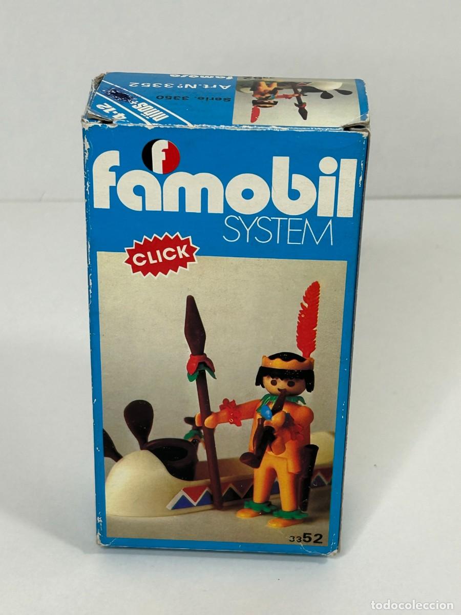 Playmobil: CLICK FAMOBIL SYSTEM PLAYMOBIL INDIO CAJA 3352