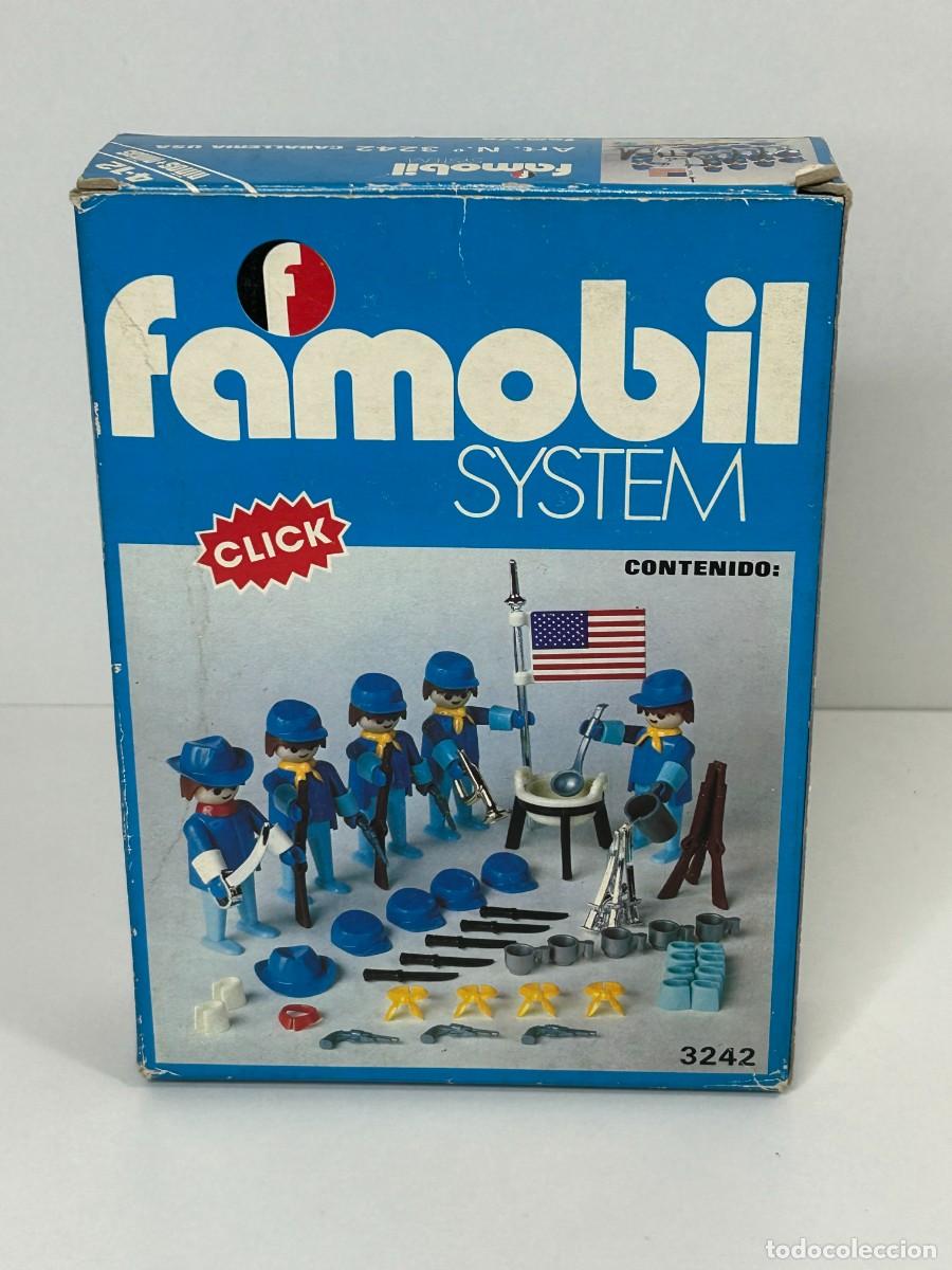 Playmobil: CLICK FAMOBIL SYSTEM PLAYMOBIL CABALLER&Iacute;A USA CAJA 3242