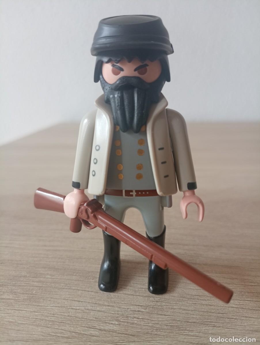 Playmobil: playmobil, western, custom, soldados, guerra de secesi&oacute;n americana, nordistas, sudistas, SOLO HOY