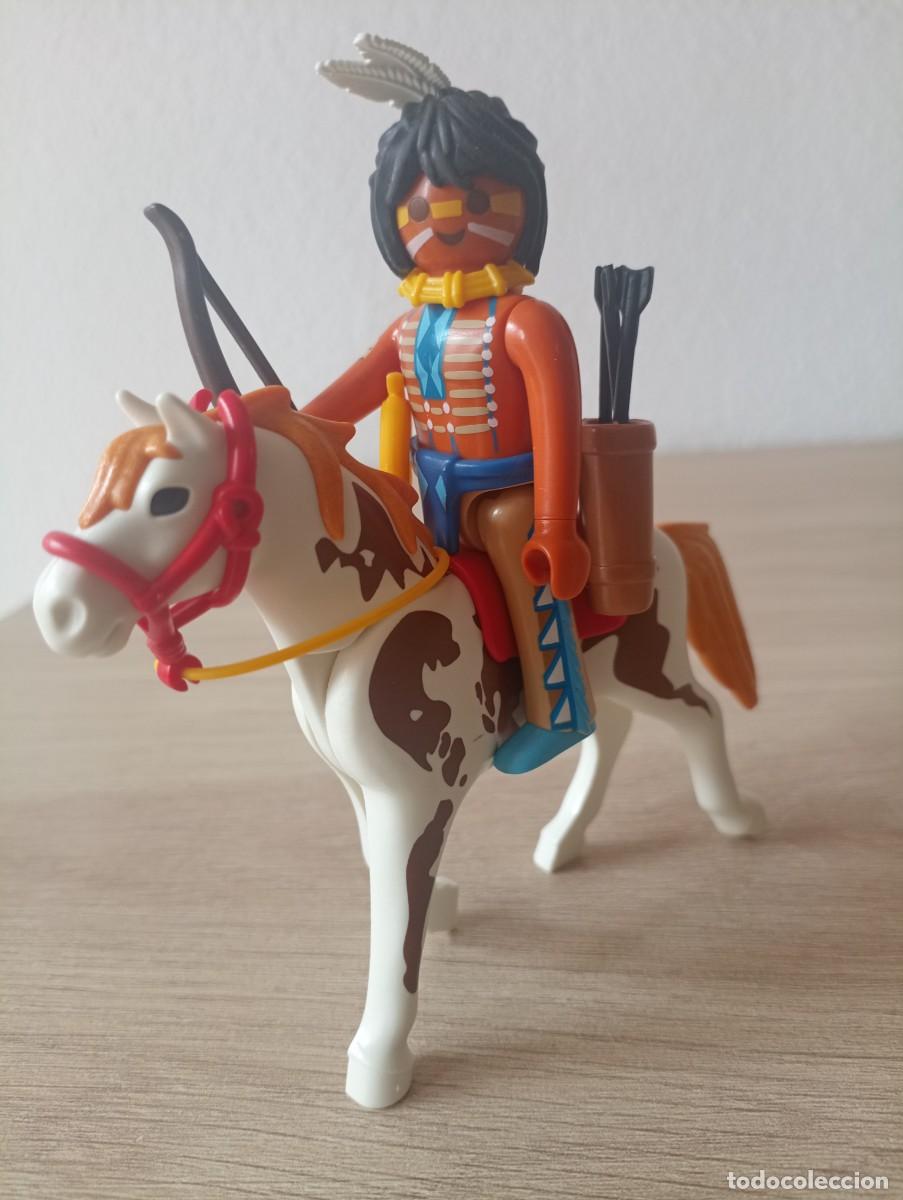 Playmobil: playmobil, lote, custom, oeste, nordistas, guerrero, soldados, indio sioux , SOLO HOY