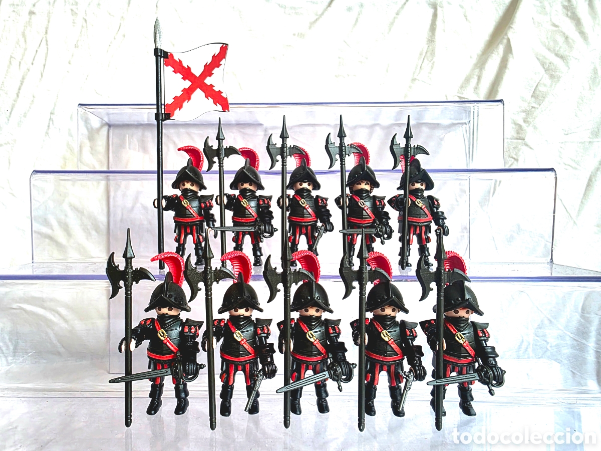 Playmobil: Playmobil 10 Soldados Conquistadores Tercios Espa&ntilde;oles 4294 4295 5894 4742 70086 piratas
