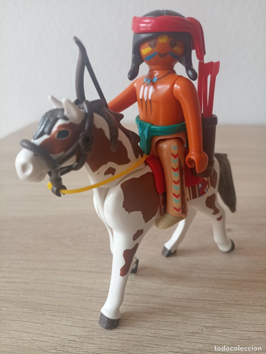 Playmobil: playmobil, lote, custom, oeste, western, nordistas, soldados, guerrero apache, inido, SOLO HOY