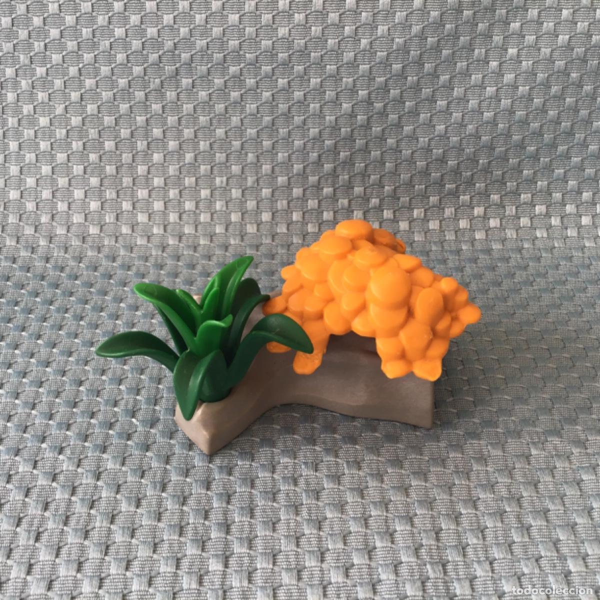 Playmobil: Playmobil Tronco gris claro con plantas