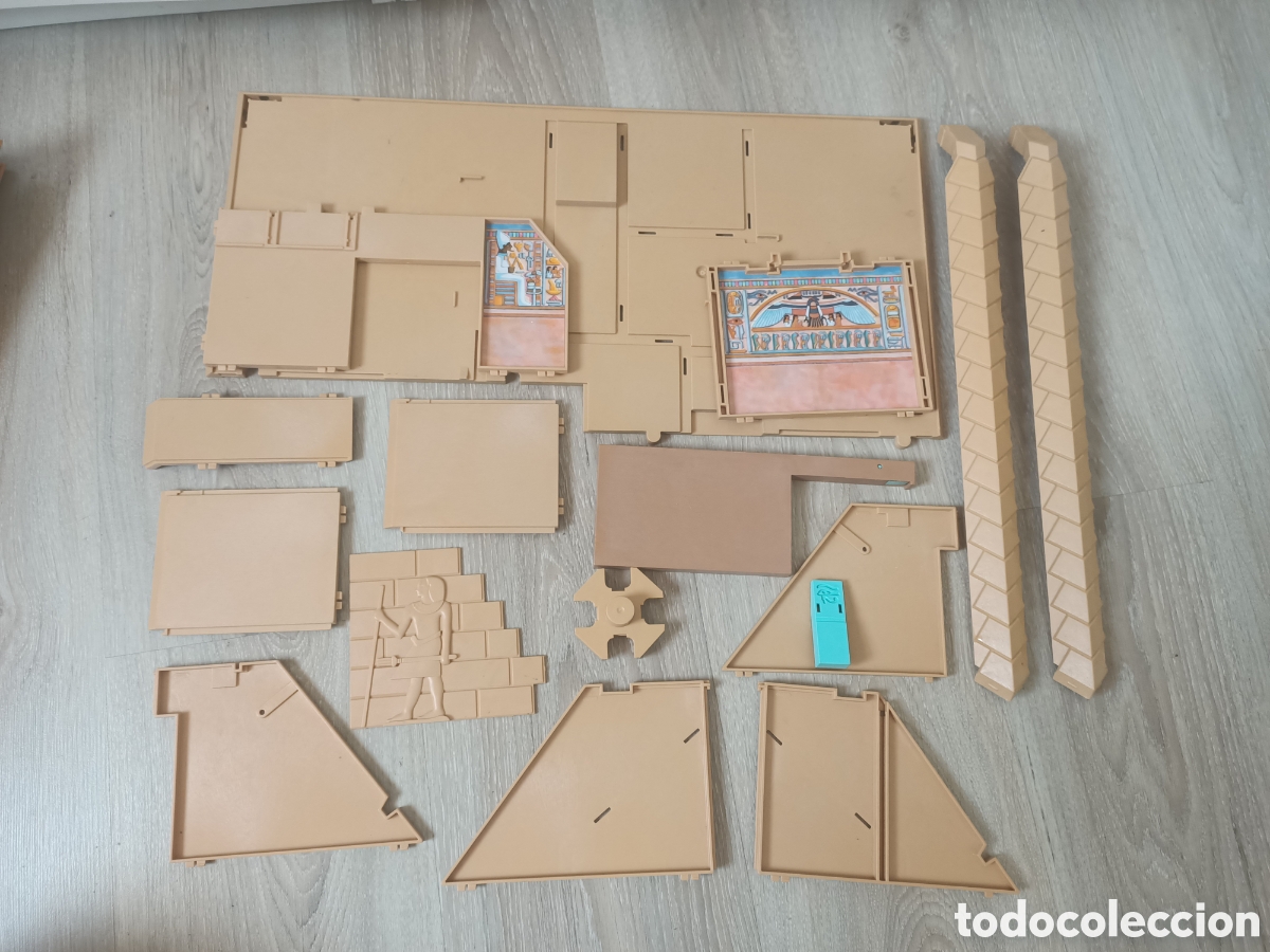 Playmobil: Playmobil 4240 lote piezas pir&aacute;mide egipcia paredes